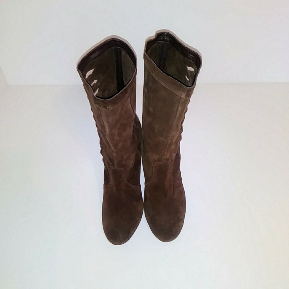 SOLD✨Delman "Riley" Suede Boots - Picture 2 of 8